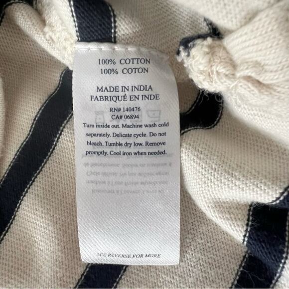 Faherty Cayman Stripe Crewneck Tee Dress Size Small - Picture 9 of 12